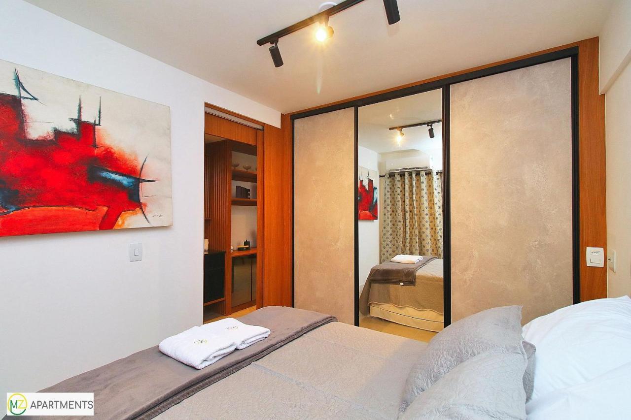 리오데자네이루 Studio De Luxo Novo Em Copacabana Para 4 Pessoas 아파트 외부 사진