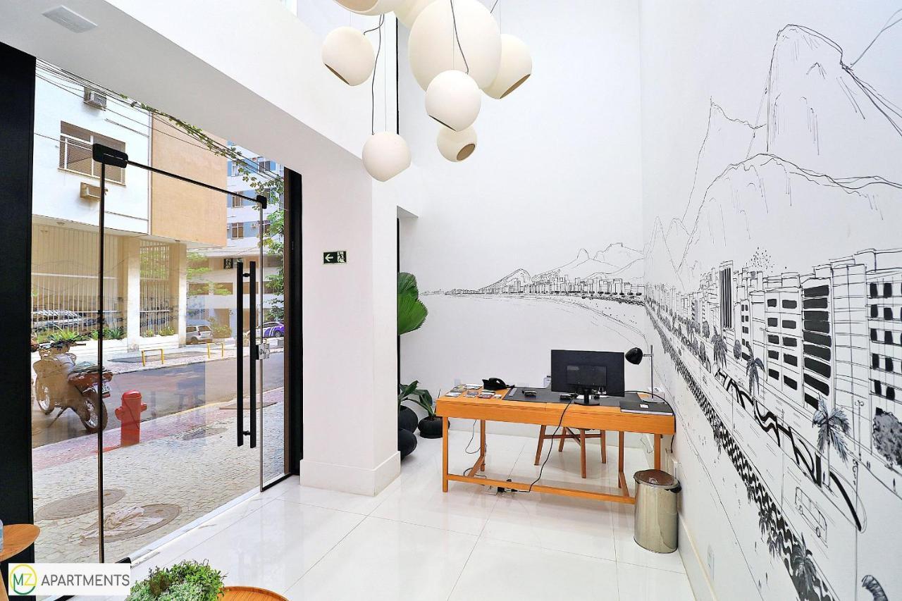 리오데자네이루 Studio De Luxo Novo Em Copacabana Para 4 Pessoas 아파트 외부 사진
