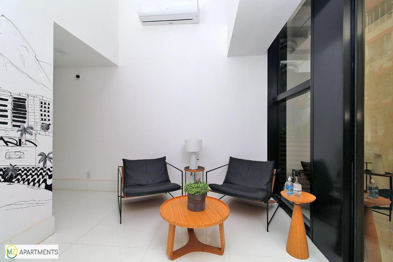 리오데자네이루 Studio De Luxo Novo Em Copacabana Para 4 Pessoas 아파트 외부 사진