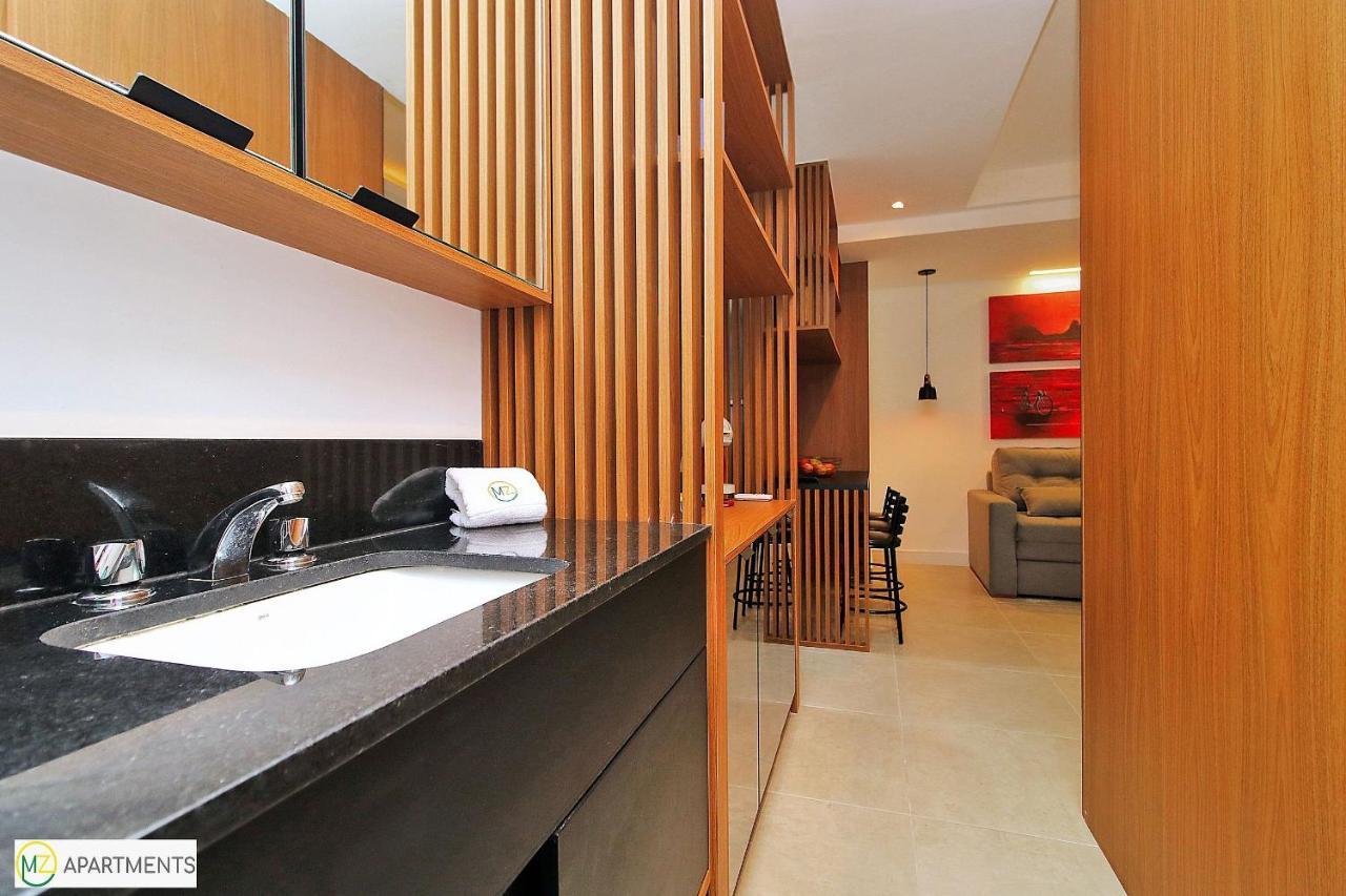 리오데자네이루 Studio De Luxo Novo Em Copacabana Para 4 Pessoas 아파트 외부 사진